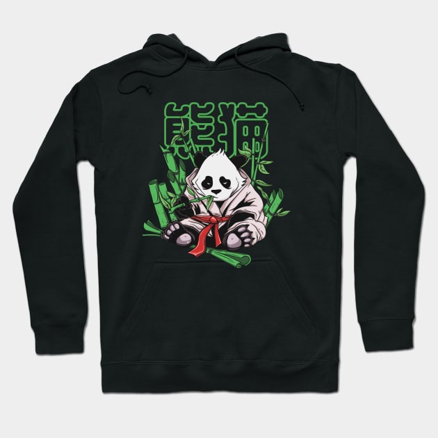 Panda Jutsu Hoodie by Nekogama